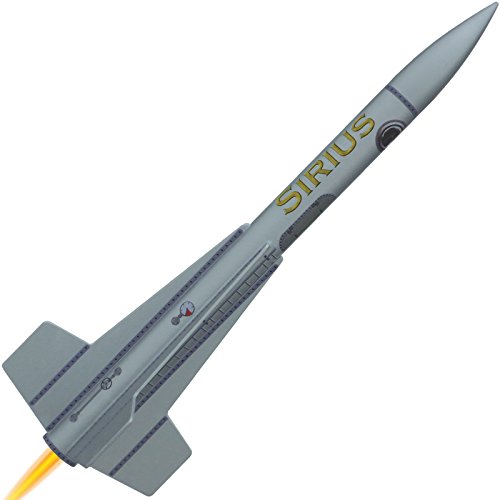KLIMA HDmirrorR Fliegende Modellrakete Sirius, 49,5 cm lang, 35 mm Durchmesser, 80 g Gewicht, empfohlener Motor: B4-4, C6-5, D9-7, für Teenager und Erwachsene, nicht faltbar KLIMA HDmirrorR Fliegende Modellrakete Sirius, 49,5 cm lang, 35 mm Durchmesser, 80 g Gewicht, empfohlener Motor: B4-4, C6-5, D9-7, für Teenager und Erwachsene, nicht faltbar von Raketenmodellbau Klima GmbH
