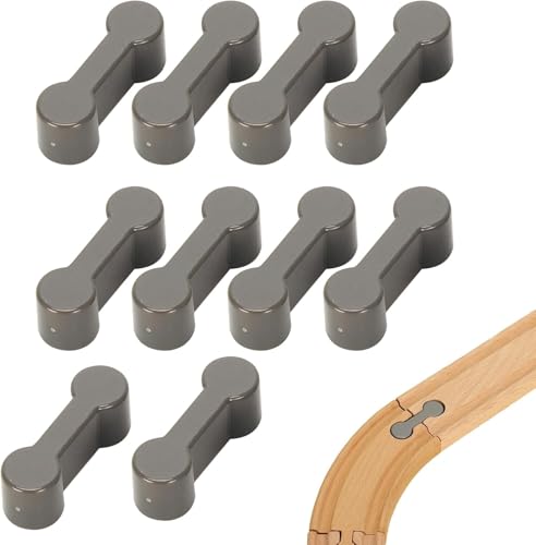 Holzeisenbahn Schienenverbinder,Holzschienen Adapter Verbinder,Holzeisenbahn Zubehör,Zubehör Holzeisenbahn,Universal Holzeisenbahn Adapter Set,Holzeisenbahn Schienen,Wiederverwendbare,10 Stück Holzeisenbahn Schienenverbinder,Holzschienen Adapter Verbinder,Holzeisenbahn Zubehör,Zubehör Holzeisenbahn,Universal Holzeisenbahn Adapter Set,Holzeisenbahn Schienen,Wiederverwendbare,10 Stück von Rakiuty