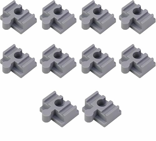 Holzschienen Adapter Verbinder,10 Stück Holzeisenbahn Schienenverbinder,Zubehör Holzeisenbahn,Holzschienen Verbinder,Universal Holzeisenbahn Adapter Set,Für Geburtstagsfeier,Spieltermin (Grau) Holzschienen Adapter Verbinder,10 Stück Holzeisenbahn Schienenverbinder,Zubehör Holzeisenbahn,Holzschienen Verbinder,Universal Holzeisenbahn Adapter Set,Für Geburtstagsfeier,Spieltermin (Grau) von Rakiuty