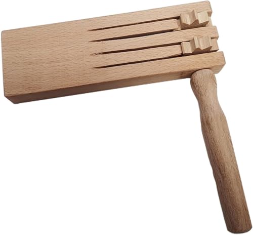 Musikinstrument für Kinder,Musikinstrumente Kinder für Spiele,HolzRassel,Holz Rassel Ratsche Krachmacher Sound Spielzeug,Holzratsche Geräusche Maker,Holz Spinning Ratsche Musikinstrument für Kinder,Musikinstrumente Kinder für Spiele,HolzRassel,Holz Rassel Ratsche Krachmacher Sound Spielzeug,Holzratsche Geräusche Maker,Holz Spinning Ratsche von Rakiuty
