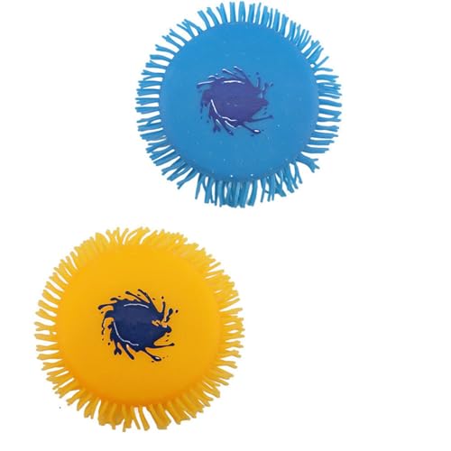 Rakiuty Splash Flyer,Wasserspielzeug Pool für Kinder,Wurfscheibe aus Schaumstoff und Silikon,Wasser Frisbee Soft 2er Set,Wasserfrisbee Splash,Wasserspielzeug in Knalligen Farben Rakiuty Splash Flyer,Wasserspielzeug Pool für Kinder,Wurfscheibe aus Schaumstoff und Silikon,Wasser Frisbee Soft 2er Set,Wasserfrisbee Splash,Wasserspielzeug in Knalligen Farben von Rakiuty