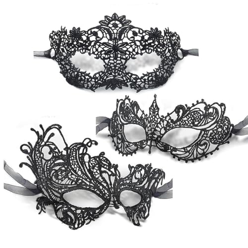 Maskerade Masken für Frauen Spitze venezianische Halloween Maske für Karneval Party Abschlussball Maskerade Masken für Frauen Spitze venezianische Halloween Maske für Karneval Party Abschlussball von Ralleyfun