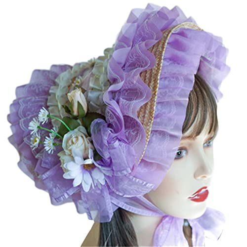 Ralondbey Fascinator für Damen, Lolit-Strohhut, Tee, Party, Sonnenhut, viktorianische Haube Ralondbey Fascinator für Damen, Lolit-Strohhut, Tee, Party, Sonnenhut, viktorianische Haube von Ralondbey