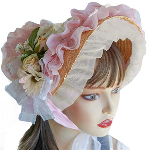 Ralondbey Fascinator für Damen, Lolit-Strohhut, Tee, Party, Sonnenhut, viktorianische Haube Ralondbey Fascinator für Damen, Lolit-Strohhut, Tee, Party, Sonnenhut, viktorianische Haube von Ralondbey