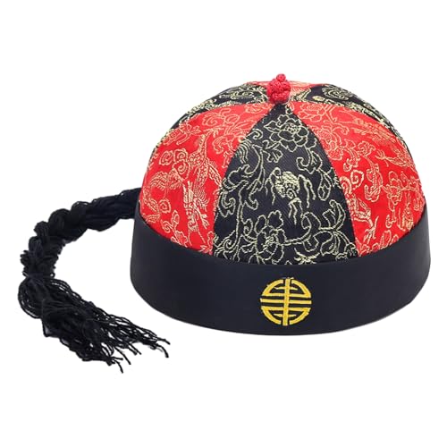 Ralondbey Hut Chinesische Qing-Dynastie, traditioneller Hut für den täglichen Gebrauch, Cosplay-Auftritte Ralondbey Hut Chinesische Qing-Dynastie, traditioneller Hut für den täglichen Gebrauch, Cosplay-Auftritte von Ralondbey