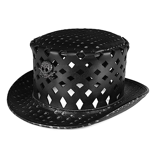 Ralondbey Hut Steampunk Zylinder für Frauen Halloween Party Kostüm Cosplay Gothic Zubehör Ralondbey Hut Steampunk Zylinder für Frauen Halloween Party Kostüm Cosplay Gothic Zubehör von Ralondbey