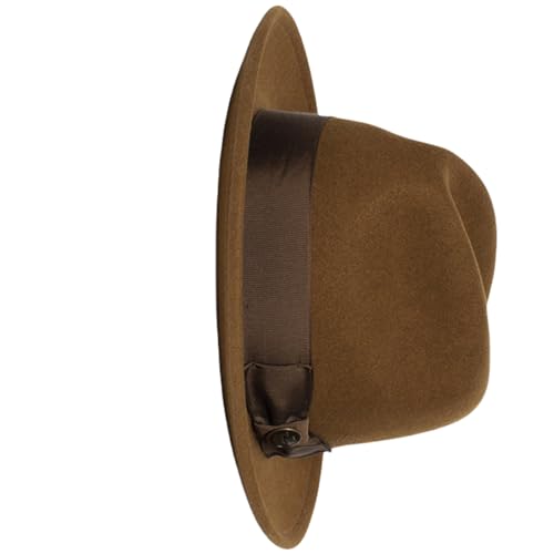 Ralondbey Hut Wolle Pork Pie Hut Homburg Zylinder Wolle Panama Hut Kopfbedeckung Überraschung Geschenk für Freund Vater Onkel Casual Ralondbey Hut Wolle Pork Pie Hut Homburg Zylinder Wolle Panama Hut Kopfbedeckung Überraschung Geschenk für Freund Vater Onkel Casual von Ralondbey