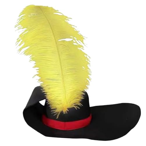 Ralondbey Mütze Unisex Schwarz Weihnachtsmütze mit Feder Perfekt für Partys und Versammlungen Ralondbey Mütze Unisex Schwarz Weihnachtsmütze mit Feder Perfekt für Partys und Versammlungen von Ralondbey