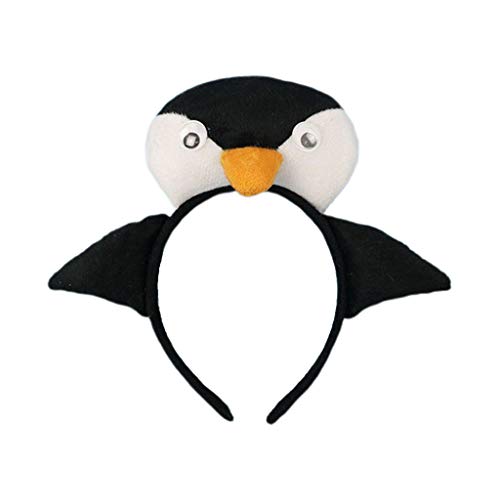 Ralondbey Stirnband Haarband Halloween Festival Kinder Performance Requisiten Stirnband Kleiner Pinguin Stirnbänder Haarschmuck für Frauen und Mädchen von Ralondbey