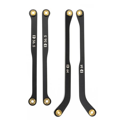 RampCrab High Clearance 4 Glieder-Set für SCX24 GX 470, Stahlglieder-Set, nur hinten, 4-teilig, schwarz RampCrab High Clearance 4 Glieder-Set für SCX24 GX 470, Stahlglieder-Set, nur hinten, 4-teilig, schwarz von RampCrab