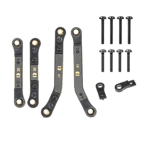 RampCrab High Clearance 4 Glieder-Set für SCX24 Riegel & GX 470, Messingglieder-Set, nur vorne, 4-teilig, schwarz RampCrab High Clearance 4 Glieder-Set für SCX24 Riegel & GX 470, Messingglieder-Set, nur vorne, 4-teilig, schwarz von RampCrab