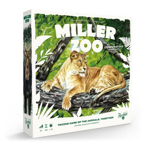 Miller Zoo | Kooperatives Strategiespiel für Familien | ab 8 Jahren | 1 bis 6 Spieler | 30 Minuten von Randolph