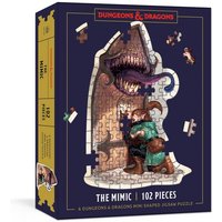 Dungeons & Dragons Mini Shaped Jigsaw Puzzle: The Mimic Edition von Anness Publishing