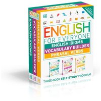 English for Everyone English Idioms, Vocabulary Builder, Phrasal Verbs 3 Book Box Set von Random House N.Y.