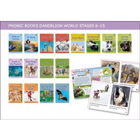 Phonic Books Dandelion World Stages 8-15 (Words with Four Sounds CVCC) von Random House N.Y.