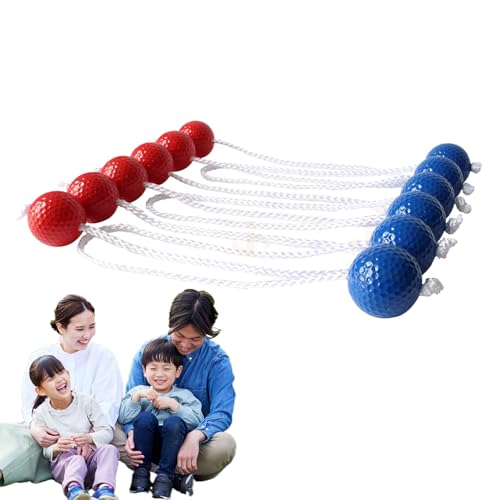 Ranley Leiter Golfball Für Leiterspiel, 6er-Set Leiterbälle Für Gartenwurfspiel, Dauerhaft Golf Trainingsbälle Wurfspiel, Leiter Ballwurf Spiel Sport Deluxe Ballspiel, Leitergolf Bälle Ranley Leiter Golfball Für Leiterspiel, 6er-Set Leiterbälle Für Gartenwurfspiel, Dauerhaft Golf Trainingsbälle Wurfspiel, Leiter Ballwurf Spiel Sport Deluxe Ballspiel, Leitergolf Bälle von Ranley