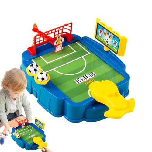 Ranley Mini-Fußballspiel, Tischfußballspiel - Tischfußball-Desktop-Sportbrettspiel - Desktop-Spiel, Familienspiel, Wettkampfsportspiele, verbessert die Hand-Auge-Koordination von Ranley