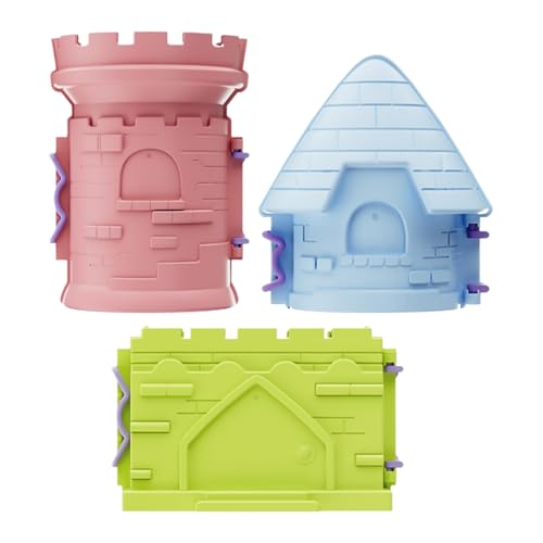 Ranley Sandspielset - Sandburgformen Strandspielzeug Set | 3-Teiliges Set Interaktives Spielzeug Für Mädchen Kleinkinder Outdoor Geburtstag Reise Urlaub Sommer Schnee Ranley Sandspielset - Sandburgformen Strandspielzeug Set | 3-Teiliges Set Interaktives Spielzeug Für Mädchen Kleinkinder Outdoor Geburtstag Reise Urlaub Sommer Schnee von Ranley