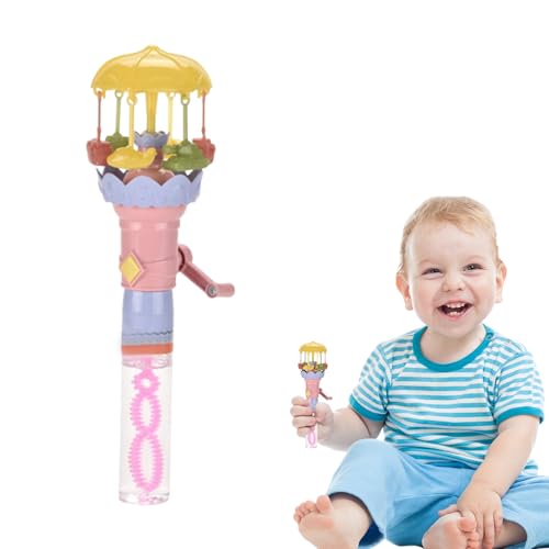 Ranley Seifenblasenstäbe Für Kinder | Manueller Leuchtender Bläser - Tragbarer Interaktiver Bubble Maker für Kinder – Spaß bei Gartenpartys, Geburtstagen, Ostern, Weihnachten & Halloween von Ranley