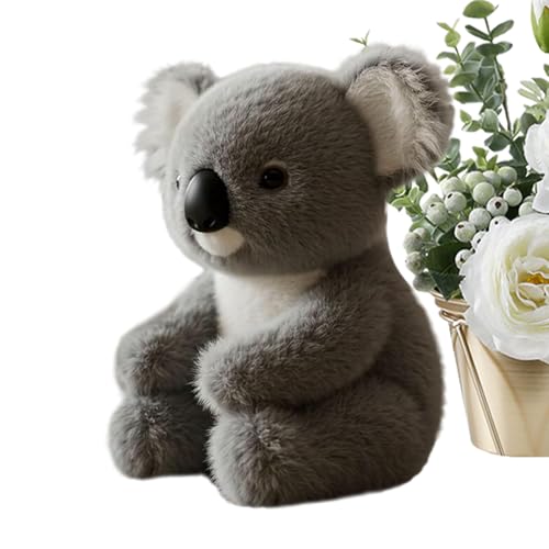 Ranley Sleeping Koala Plüschtier, Niedliches Gewichteter Koala Plüschtier Kuscheltier, Soft Breathing Stuffed Animal, Atmende Koala Plüsch Puppe Schlafende Babyparty Schlummer Koala Ranley Sleeping Koala Plüschtier, Niedliches Gewichteter Koala Plüschtier Kuscheltier, Soft Breathing Stuffed Animal, Atmende Koala Plüsch Puppe Schlafende Babyparty Schlummer Koala von Ranley