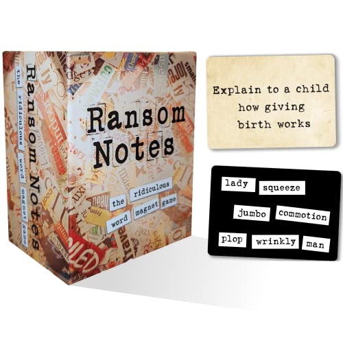 Ransom Notes – The Ridiculous Word Magnet Partyspiel (englische Version) von Ransom Notes