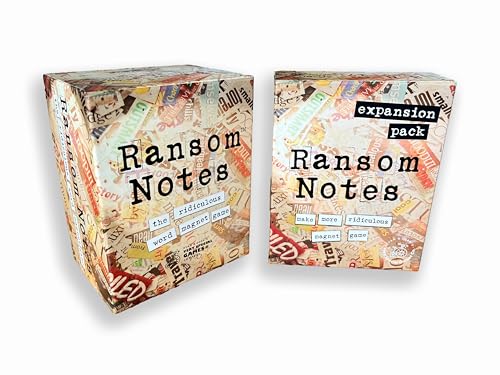 Ransom Notes: Das lächerliche Wortmagnet-Partyspiel & Erweiterungspaket, ab 3 Spielern von Ransom Notes