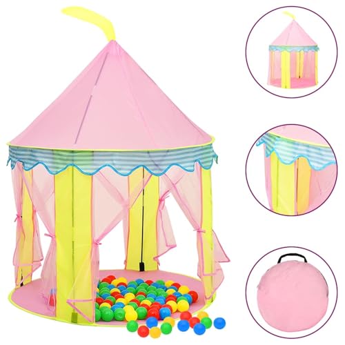Rantry Spielzelt für Kinder Rosa 100x100x127 cm Spielzelt Model93680 von Rantry
