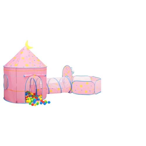 Rantry Spielzelt für Kinder Rosa 301x120x128 cm Spielzelt Model93677 von Rantry