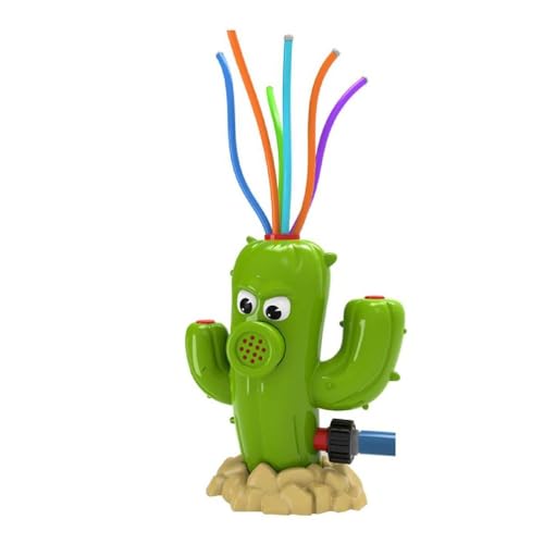 Sommer Cartoon Kaktus Form Wasser Sprinkler Outdoor Sprinkler Rohr Kinder Wasser Spaß Bewässerung Bewässerung Garten Zubehör Kleine Garten Sprinkler Schlauch Garten Sprinkler Für Gemüse von Ranuw