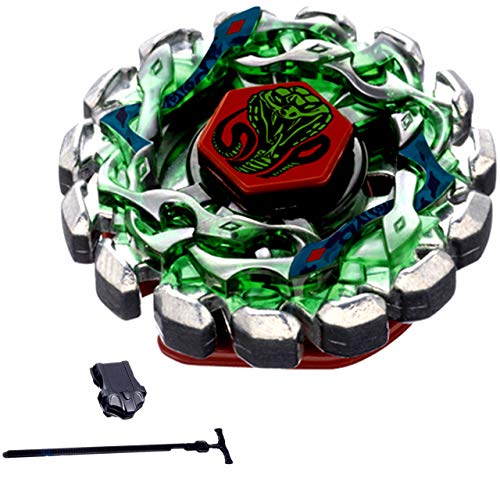 Elrozo Rapidity Poison Serpent + Launcher Kreisel für Metal Fusion 4d Fury Arena von Rapdity