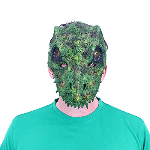 Rappa 197114 Karnevalsmaske Gummimaske Dinosaurier Tyrannosaurus Rex für Kinder ab 14 Jahren und Erwachsene Rappa 197114 Karnevalsmaske Gummimaske Dinosaurier Tyrannosaurus Rex für Kinder ab 14 Jahren und Erwachsene von Rappa