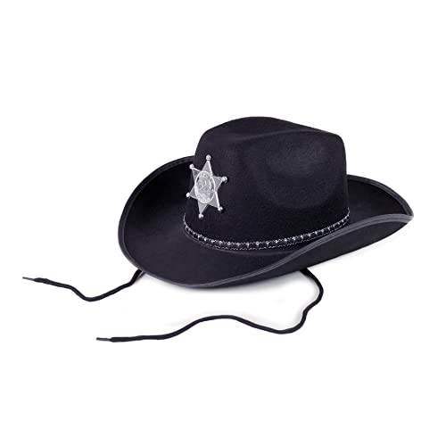 Rappa 324107 Cowboy Hut mit Sheriffstern für Erwachsene Rappa 324107 Cowboy Hut mit Sheriffstern für Erwachsene von Rappa