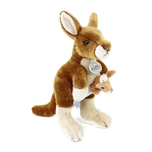 Rappa 960534 Plüschtier Stofftier Känguru mit Baby - 27 cm von Rappa