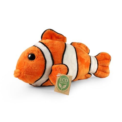Rappa Plüsch Clownfisch 24 cm, Kuscheltier, Plüschtier, Stofftier, UMWELTFREUNDLICH Rappa Plüsch Clownfisch 24 cm, Kuscheltier, Plüschtier, Stofftier, UMWELTFREUNDLICH von Rappa