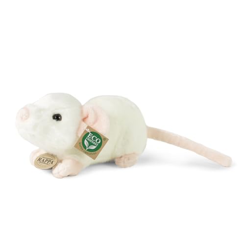 Rappa Plüsch Maus weiß 22 cm, Kuscheltier, Plüschtier, Stofftier, UMWELTFREUNDLICH Rappa Plüsch Maus weiß 22 cm, Kuscheltier, Plüschtier, Stofftier, UMWELTFREUNDLICH von Rappa
