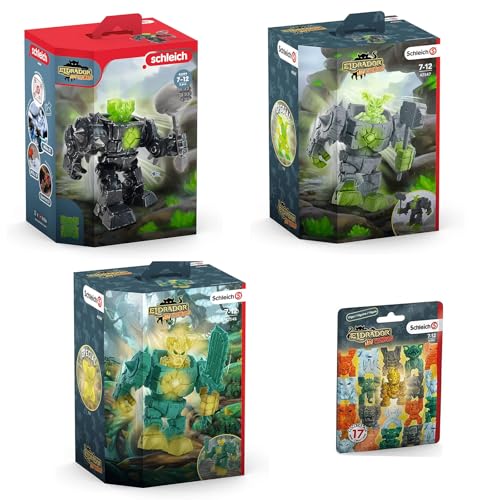 Spar-Set 412841 - Kompatibel für Schleich - Eldrador - Mini Creatures - Spielfigurenset mit 3 Robotern und Mini-Spielgfigur Spar-Set 412841 - Kompatibel für Schleich - Eldrador - Mini Creatures - Spielfigurenset mit 3 Robotern und Mini-Spielgfigur von Rappelkiste Spielwaren