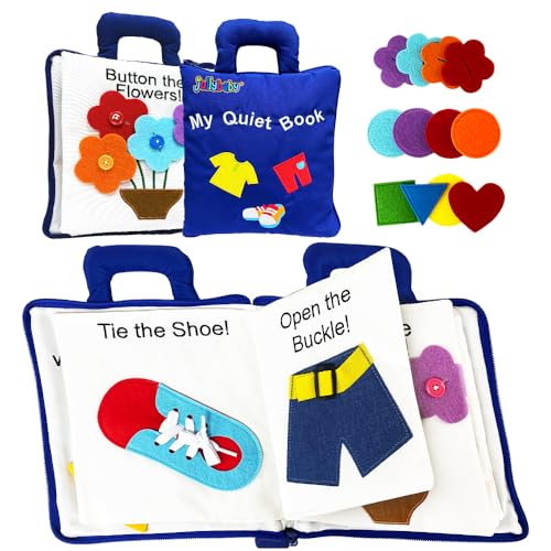 Rarekids Waschbar Busy Book für 2 Jahre, Vielseitige Quiet Book Montessori Lernspielzeug für Feinmotorik, Flugzeug Auto Reise Spielzeug für Kinder, Geburtstagsgeschenk für 2-jährige Mädchen Rarekids Waschbar Busy Book für 2 Jahre, Vielseitige Quiet Book Montessori Lernspielzeug für Feinmotorik, Flugzeug Auto Reise Spielzeug für Kinder, Geburtstagsgeschenk für 2-jährige Mädchen von Rarekids