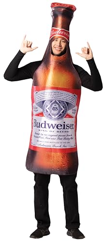 Budweiser Bottle Fancy Dress Costume for Adults Standard Budweiser Bottle Fancy Dress Costume for Adults Standard von Rasta Imposta