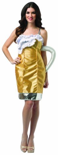 Generique - Bierkrug Kostüm für Damen Generique - Bierkrug Kostüm für Damen von Rasta Imposta