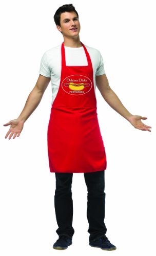 Hot-Dog-Verkäufer Kostüm mit Überraschung von Rasta Imposta