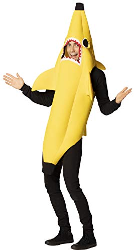 Rasta Imposta Bananen-Hai-Kostüm, für Herren und Damen, Meerestier, Obst, Party, Cosplay, Halloween, Erwachsene, Einheitsgröße Rasta Imposta Bananen-Hai-Kostüm, für Herren und Damen, Meerestier, Obst, Party, Cosplay, Halloween, Erwachsene, Einheitsgröße von Rasta Imposta