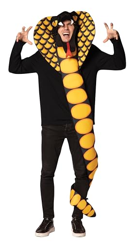 Rasta Imposta Cobra Schlangenkostüm, Schlangen-Kostüm, Karate, Party, Verkleidung, Cosplay, Halloween, Erwachsene, Einheitsgröße Rasta Imposta Cobra Schlangenkostüm, Schlangen-Kostüm, Karate, Party, Verkleidung, Cosplay, Halloween, Erwachsene, Einheitsgröße von Rasta Imposta