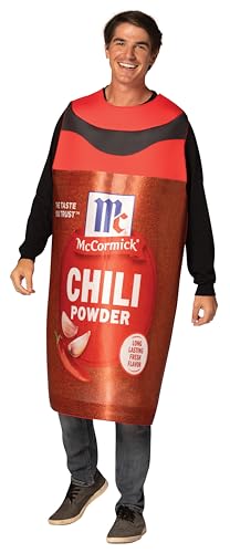 Rasta Imposta Lustige Neuheit Gag Halloween Kostüme McCormick Chili Powder Spice Kostüm Damen Herren Erwachsene Einheitsgröße Rasta Imposta Lustige Neuheit Gag Halloween Kostüme McCormick Chili Powder Spice Kostüm Damen Herren Erwachsene Einheitsgröße von Rasta Imposta