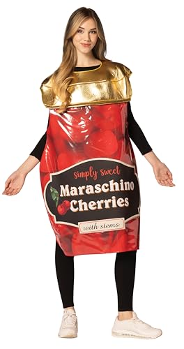 Rasta Imposta Maraschino Kirschen Glas Halloween Kostüm Damen Herren Erwachsene Einheitsgröße Rasta Imposta Maraschino Kirschen Glas Halloween Kostüm Damen Herren Erwachsene Einheitsgröße von Rasta Imposta