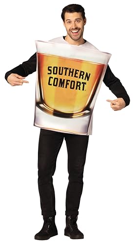 Rasta Imposta Southern Comfort Whiskey Schnapsglas, Halloween-Kostüm, Erwachsene ab 21 Jahren, Einheitsgröße Rasta Imposta Southern Comfort Whiskey Schnapsglas, Halloween-Kostüm, Erwachsene ab 21 Jahren, Einheitsgröße von Rasta Imposta