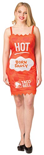 Rasta Imposta Taco Bell Womens Hot Taco Bell Sauce Packet Fancy Dress Costume Small/Medium von Rasta Imposta