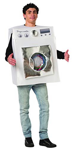 Rasta Imposta Trocknermaschinen-Kostüm, lustiges Erwachsenenkostüm, Einheitsgröße, Outfit für Partys, mehrfarbig von Rasta Imposta