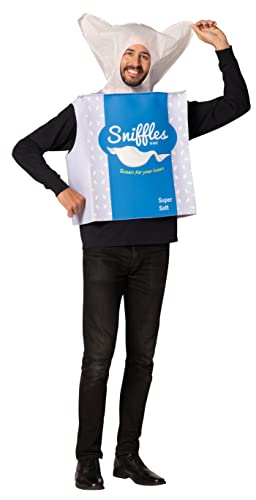 Tissues Box Kostüm Hankie Gesichtskleidung Tissue Reinigung Tuch Papier Kleid Up Cosplay Party Kostüme Erwachsene Einheitsgröße Standard, Blau, Talla Única Tissues Box Kostüm Hankie Gesichtskleidung Tissue Reinigung Tuch Papier Kleid Up Cosplay Party Kostüme Erwachsene Einheitsgröße Standard, Blau, Talla Única von Rasta Imposta
