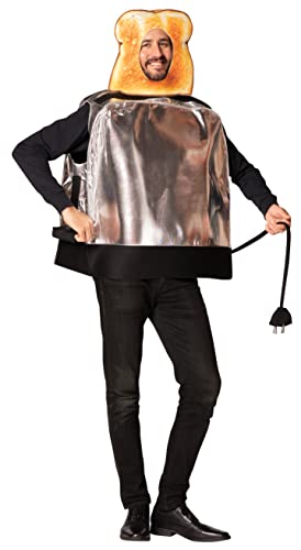 Toaster Kostüm Küchengeräte Broiler Fritteuse Ofen Bräter Grill Toast Dress Up Cosplay Party Kostüme, Erwachsene Einheitsgröße Toaster Kostüm Küchengeräte Broiler Fritteuse Ofen Bräter Grill Toast Dress Up Cosplay Party Kostüme, Erwachsene Einheitsgröße von Rasta Imposta
