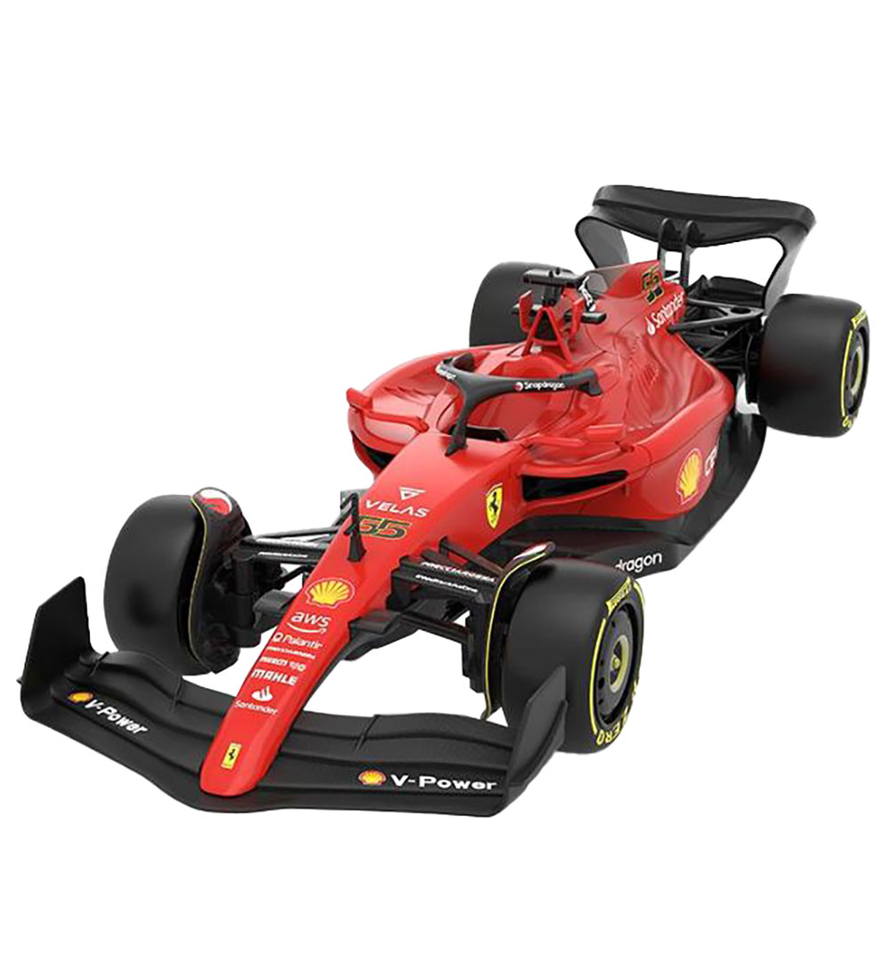 Rastar Fernbedienung Auto m. Lichter - Ferrari F1-75 - 1:18 - Rastar - One Size - Autos Rastar Fernbedienung Auto m. Lichter - Ferrari F1-75 - 1:18 - Rastar - One Size - Autos von Rastar